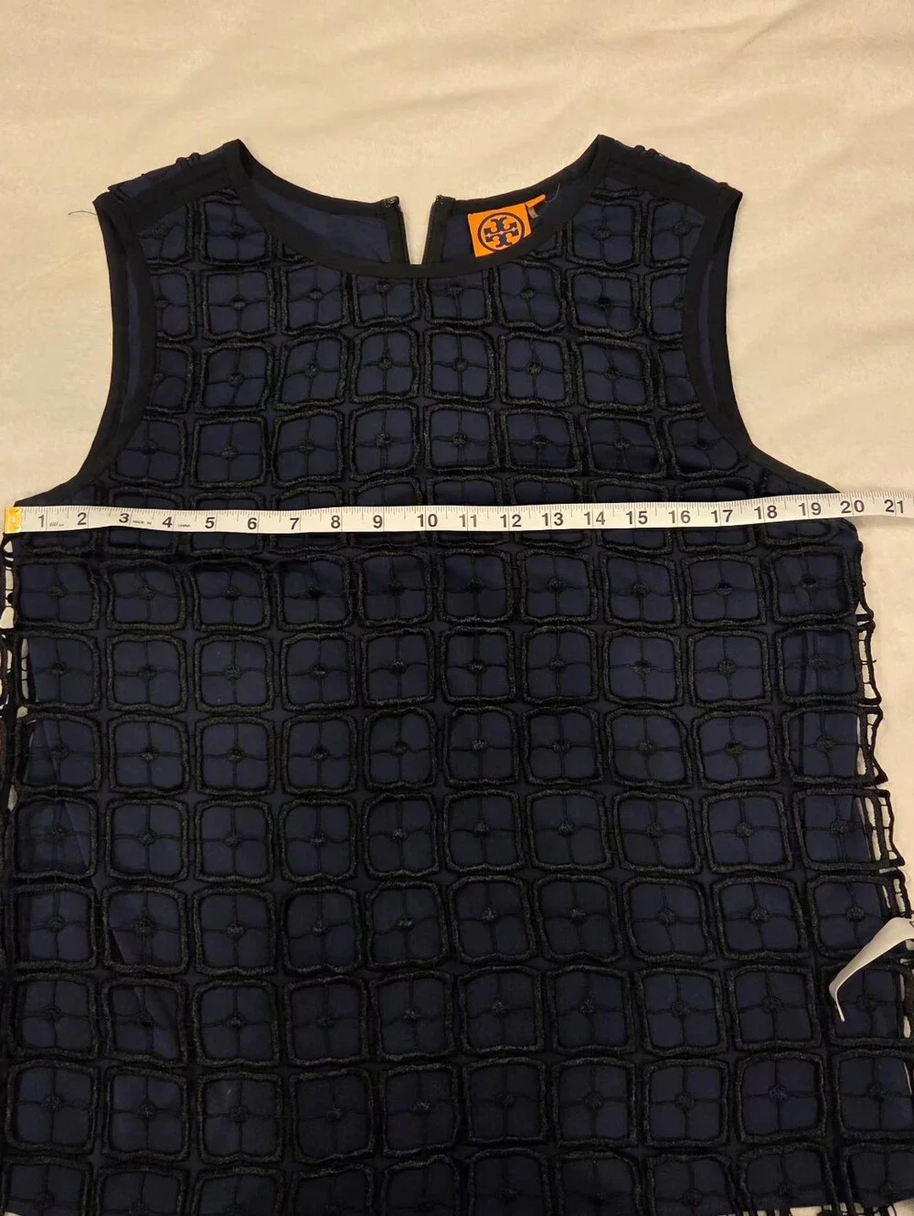 Tory Burch elegant navy